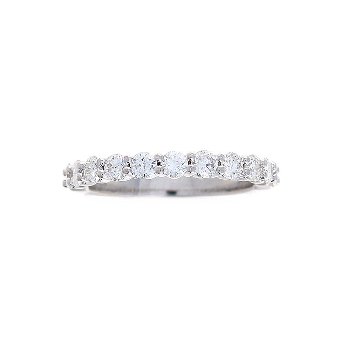 Ladies 14kt White Gold 0.67cts Diamond Wedding Band