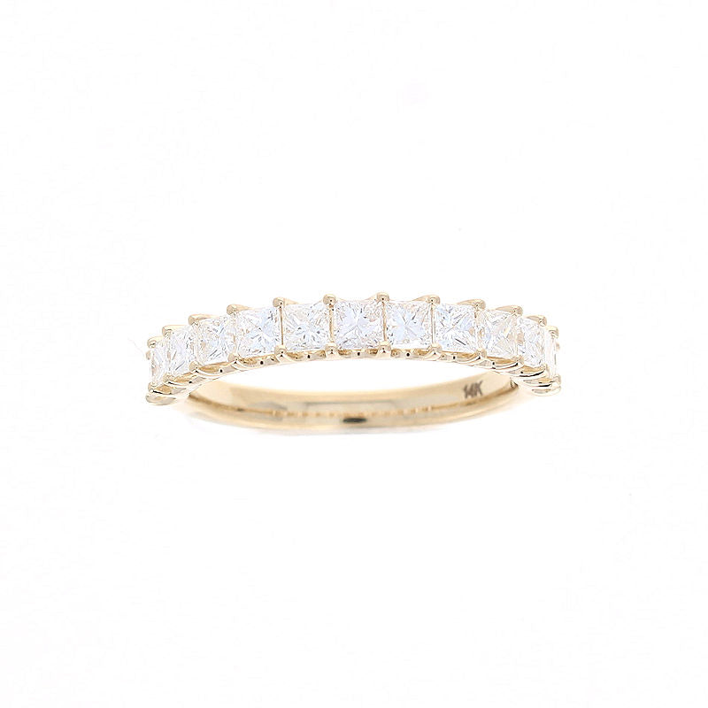 Ladies 14kt Yellow Gold 0.99cts Diamond Wedding Band