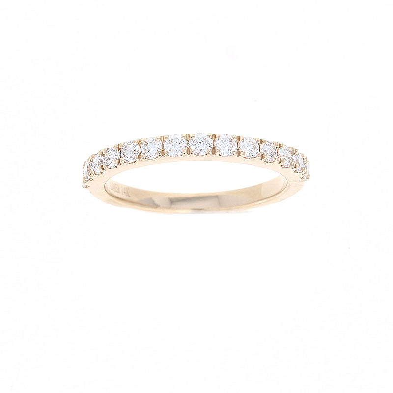 Ladies 14kt Yellow Gold 0.46cts Diamond Wedding Band
