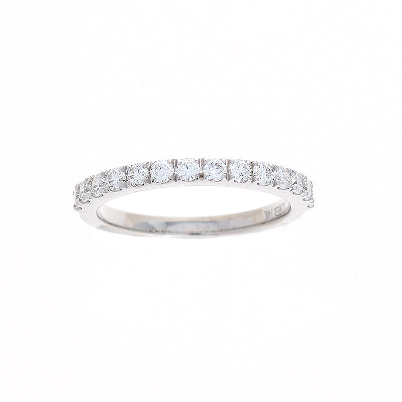 Ladies 14kt White Gold 0.45cts Diamond Wedding Band
