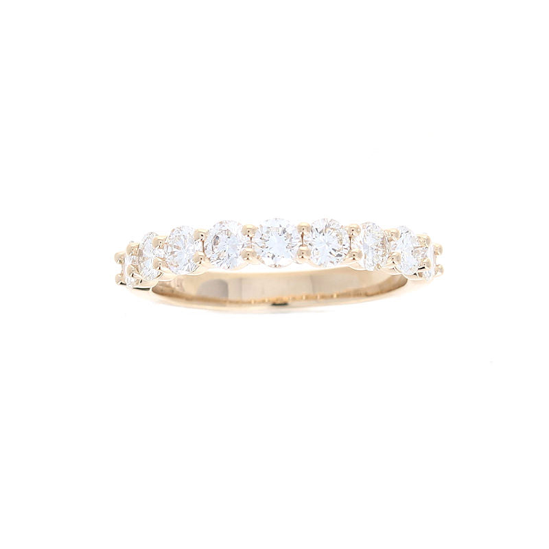 Ladies 14kt Yellow Gold 1.05cts Diamond Wedding Band