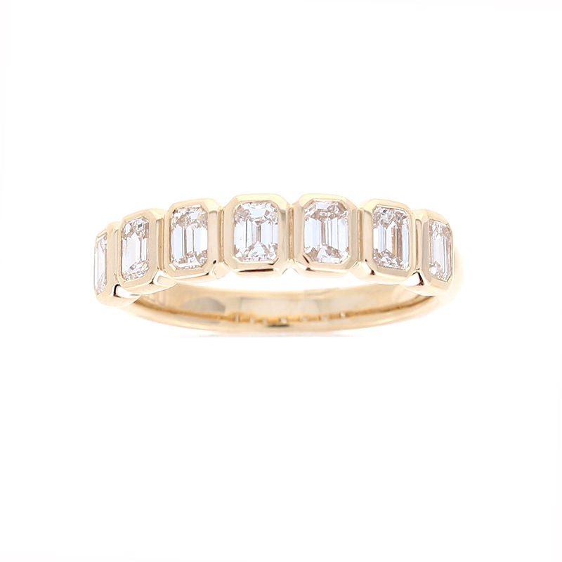 Ladies 14kt White Gold 1.05cts Diamond Wedding Band