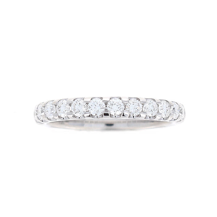 Ladies 14kt White Gold 0.52cts Diamond Wedding Band