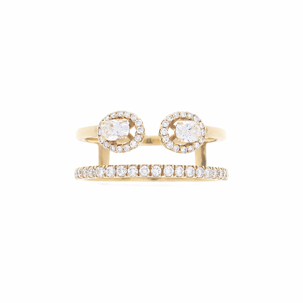 Ladies 14kt Yellow Gold 0.65ct Diamond Ring