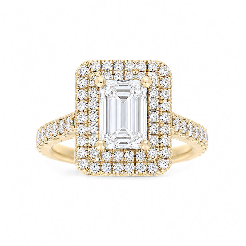 Ladies 14kt Yellow Gold 0.56cts Diamond Engagement Ring Setting