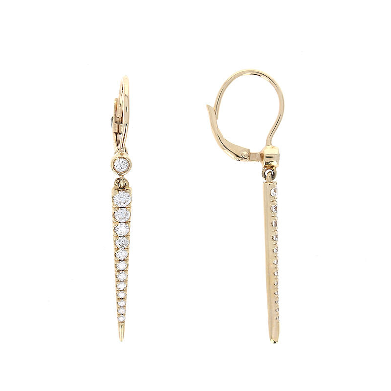Ladies 14kt Yellow Gold 0.33cts Diamond