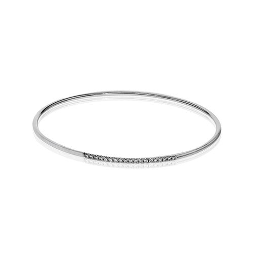 Ladies 18kt White Gold 0.14cts Diamond Bracelet