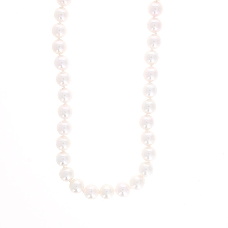Ladies 14kt Yellow Gold 6.5-7mm Pearl Necklace