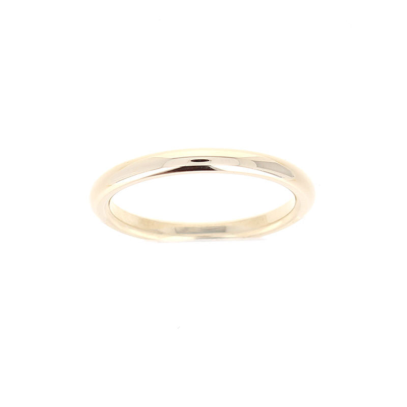 Ladies 14kt Yellow Gold 2mm Wedding Band