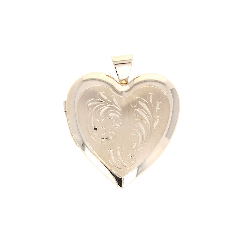 Ladies 14kt Yellow Gold Heart Locket