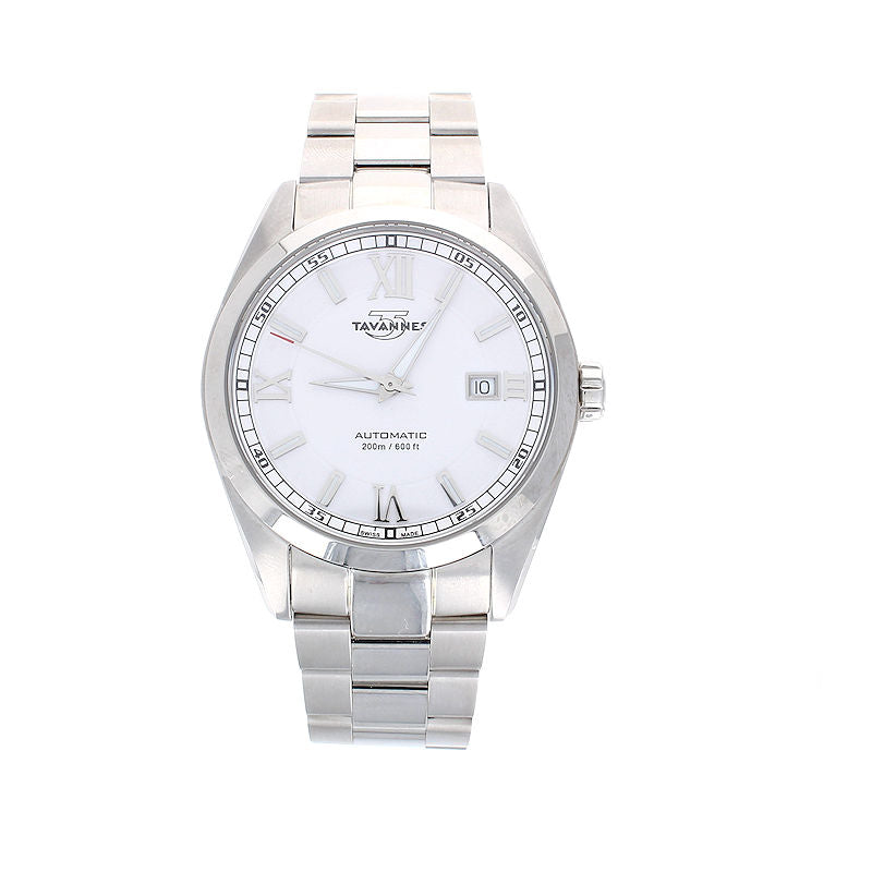 Mens Stainless Steel Superb Tavannes Automatic Watch