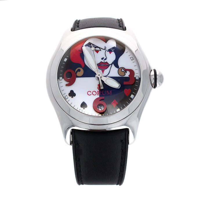 Mens Stainless Steel Bubble Joker Corum Automatic Wind Watch 82.240.20