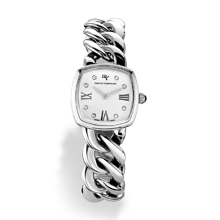 Ladies Stainless Steel Albion David Yurman Quartz Watch T932-S