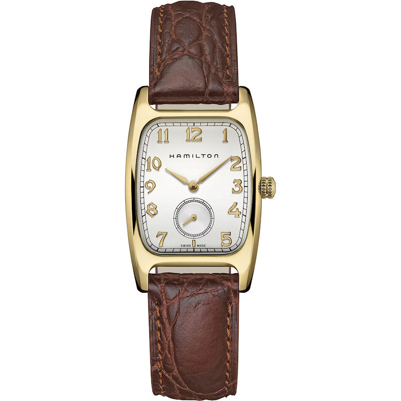 Mens Stainless Steel American Classic Boulton Hamilton Quartz Watch H13431553
