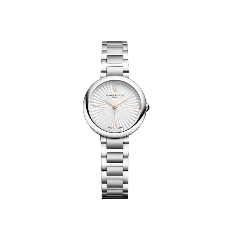Ladies Stainless Steel Joia De Baume & Mercier Quartz Watch 10848