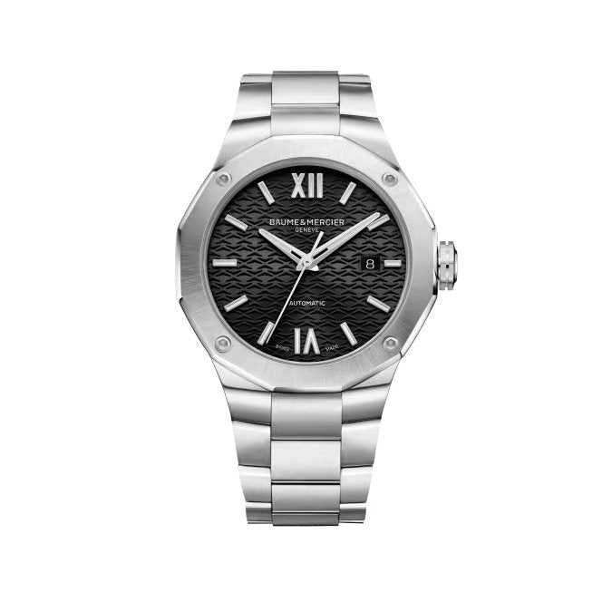 Mens Stainless Steel Riviera Baume & Mercier Automatic Watch 10621