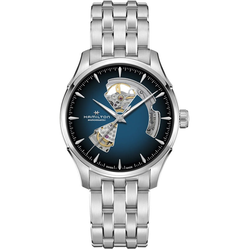 Mens Stainless Steel Jazzmaster Hamilton Automatic Watch H32675140