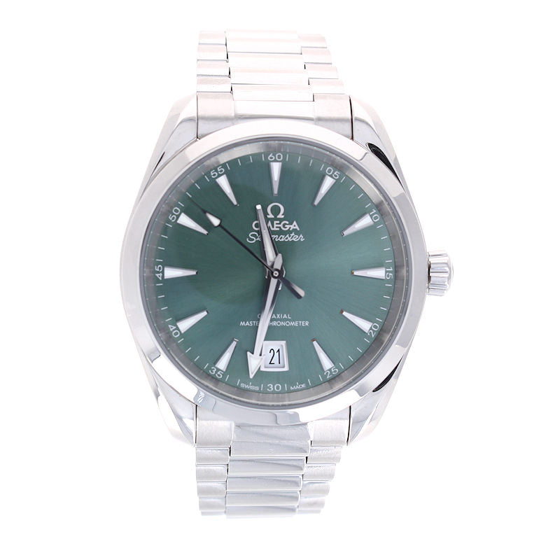 Mens Stainless Steel Automatic Seamaster Aqua Terra Omega Watch