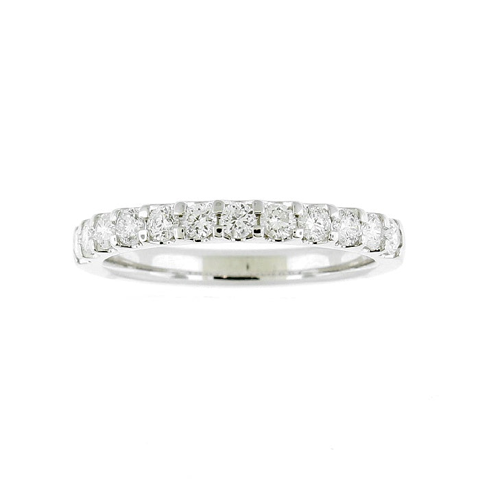 Ladies 14kt White Gold 1.00cts Diamond Wedding Band