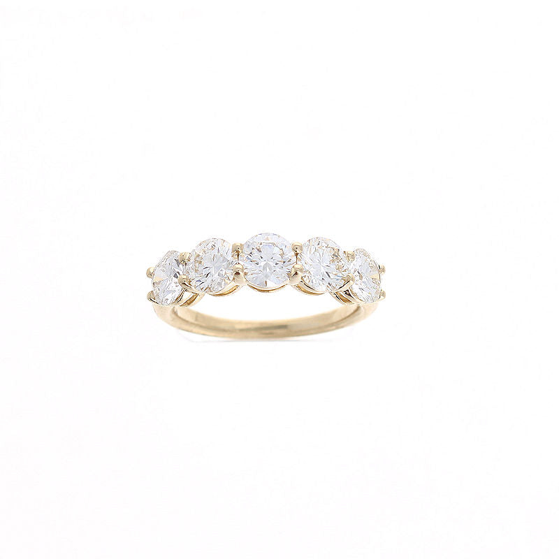Ladies 14kt Yellow Gold 2.03cts Diamond Wedding Band