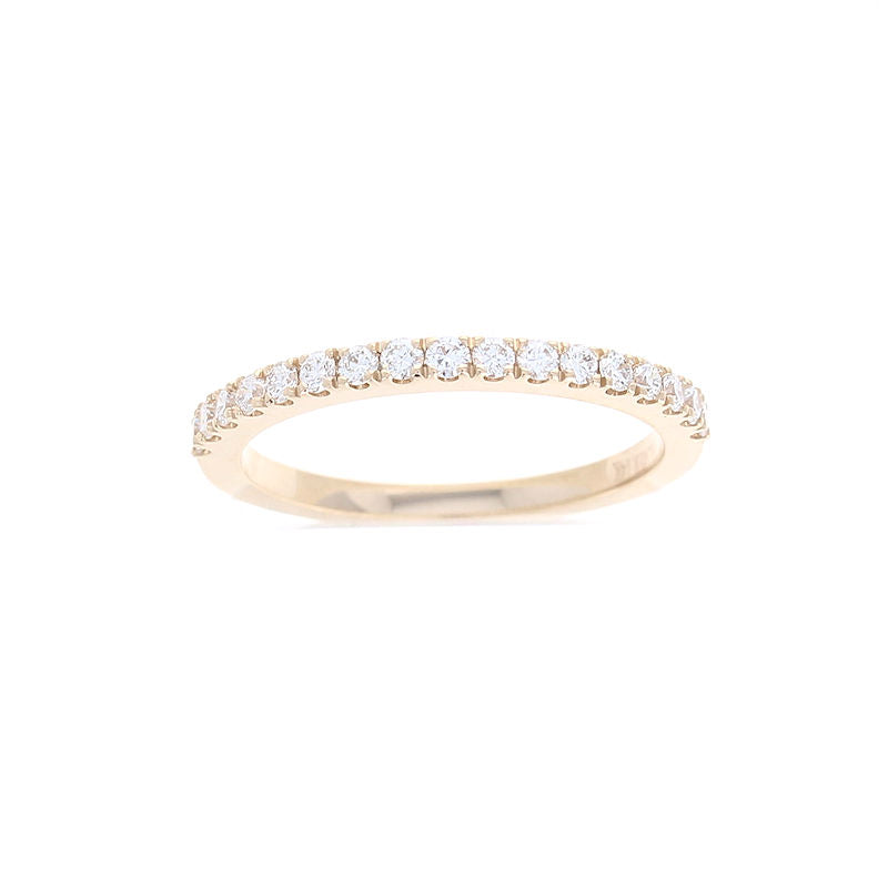Ladies 14kt Yellow Gold 0.31ct Diamond Wedding Band