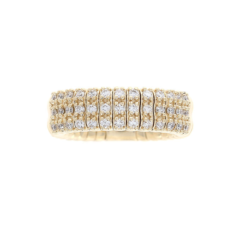 Ladies 14kt Yellow Gold 0.56cts Diamond Ring