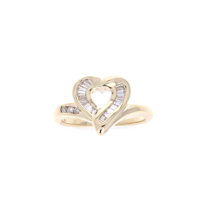 Ladies 14kt Yellow Gold 0.38cts Diamond Ring