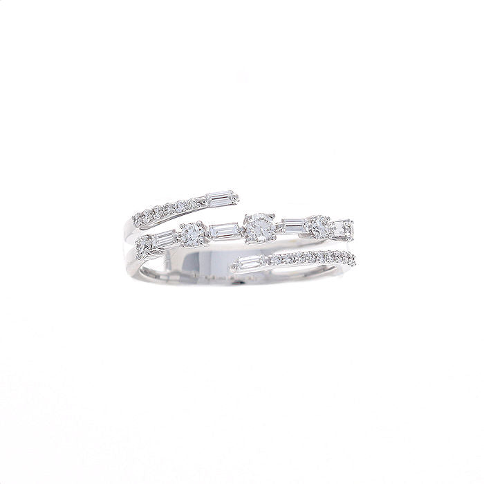 Ladies 14kt White Gold 0.49cts Diamond Ring