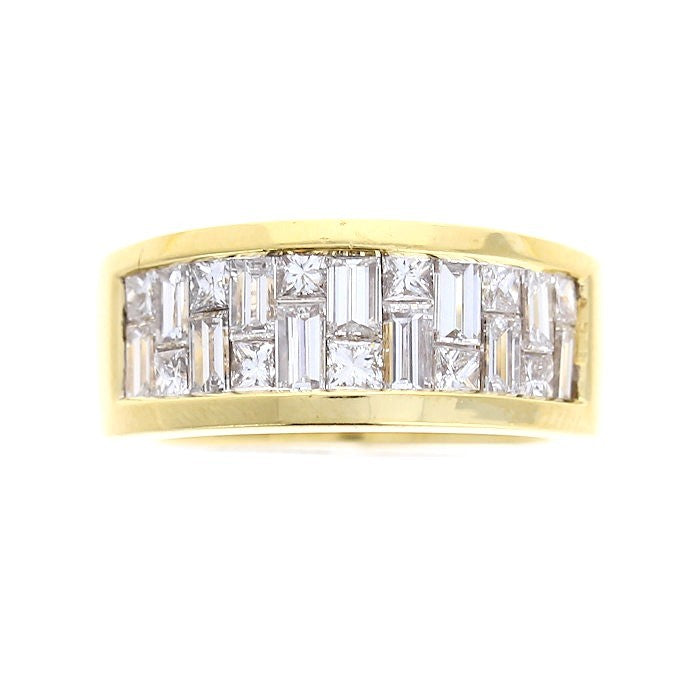 Ladies 18kt Yellow Gold 1.70cts Diamond Ring