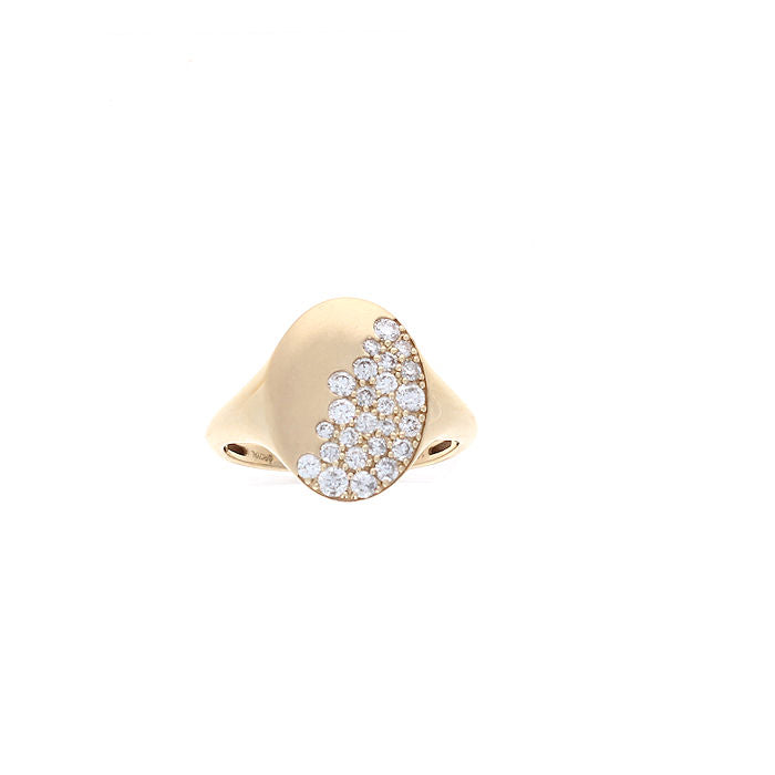 Ladies 14kt Yellow Gold 0.50cts Diamond Ring