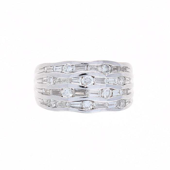 Ladies 14kt White Gold 1.50cts Diamond Ring