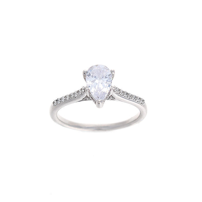 Ladies 18kt White Gold 0.15cts Diamond Engagement Ring Setting
