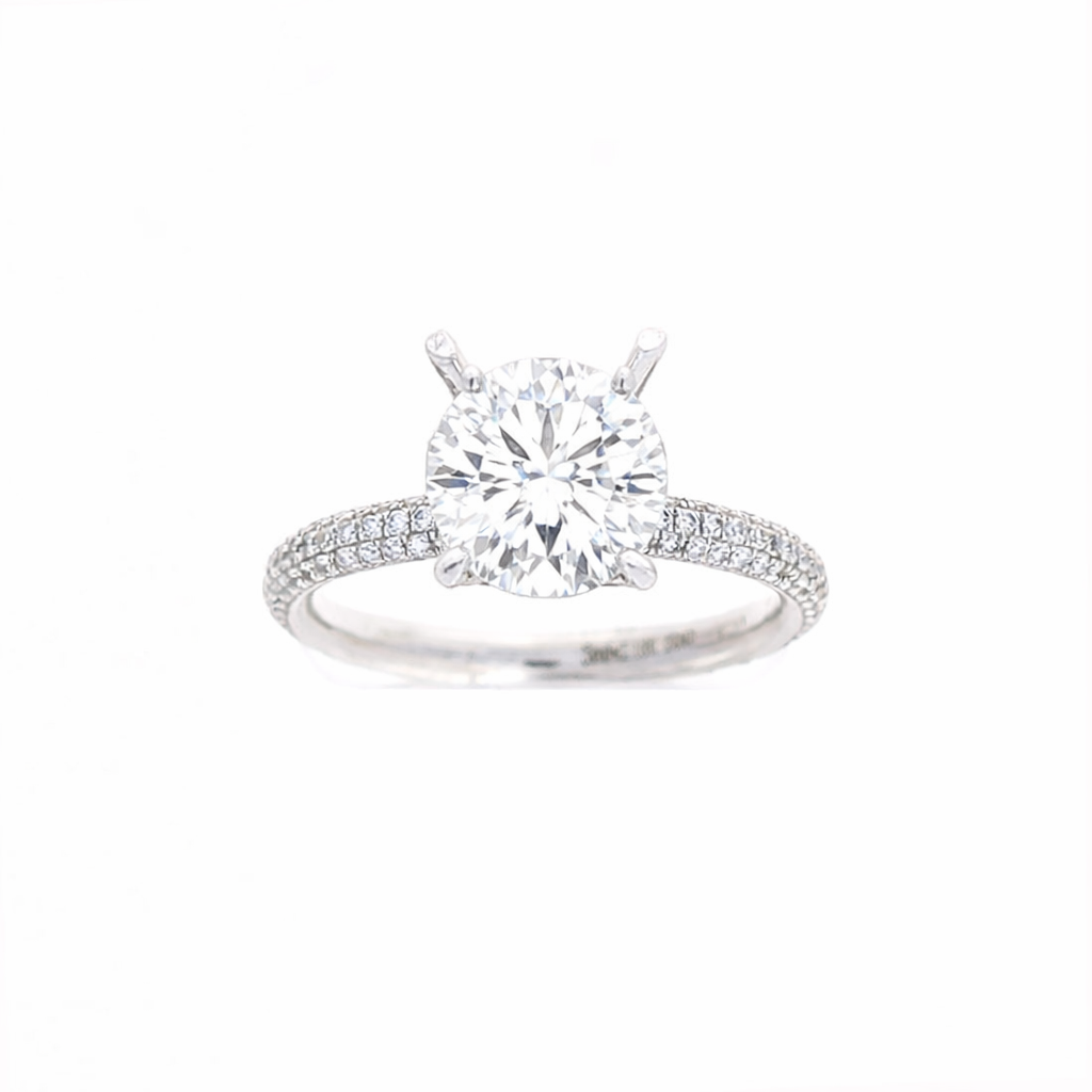 Ladies 18kt White Gold 0.40cts Diamond Engagement Ring Setting By Simon G