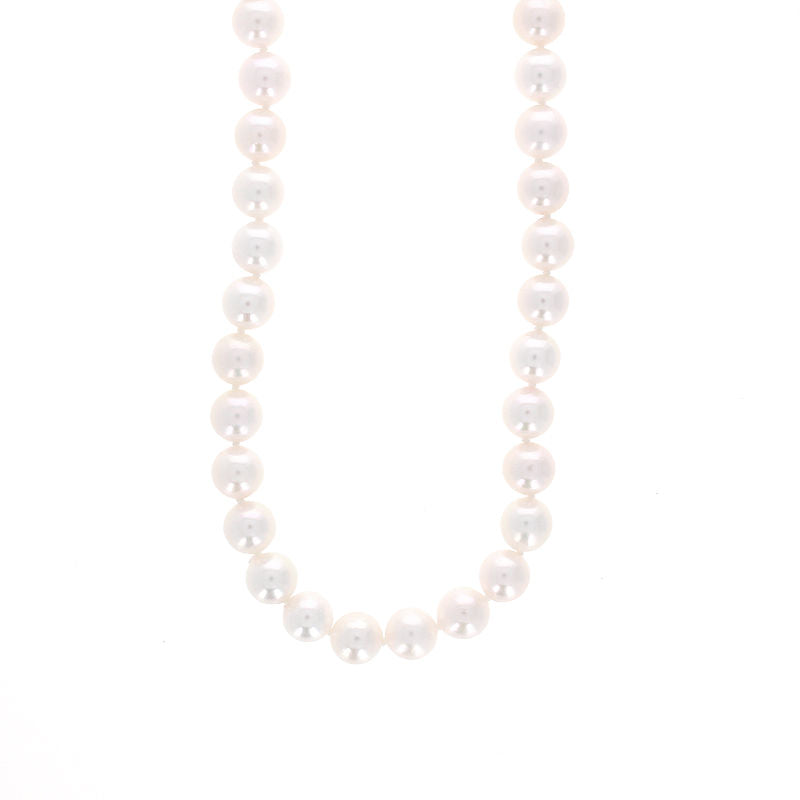 Ladies 14kt Yellow Gold 6.5-7mm Pearl Necklace