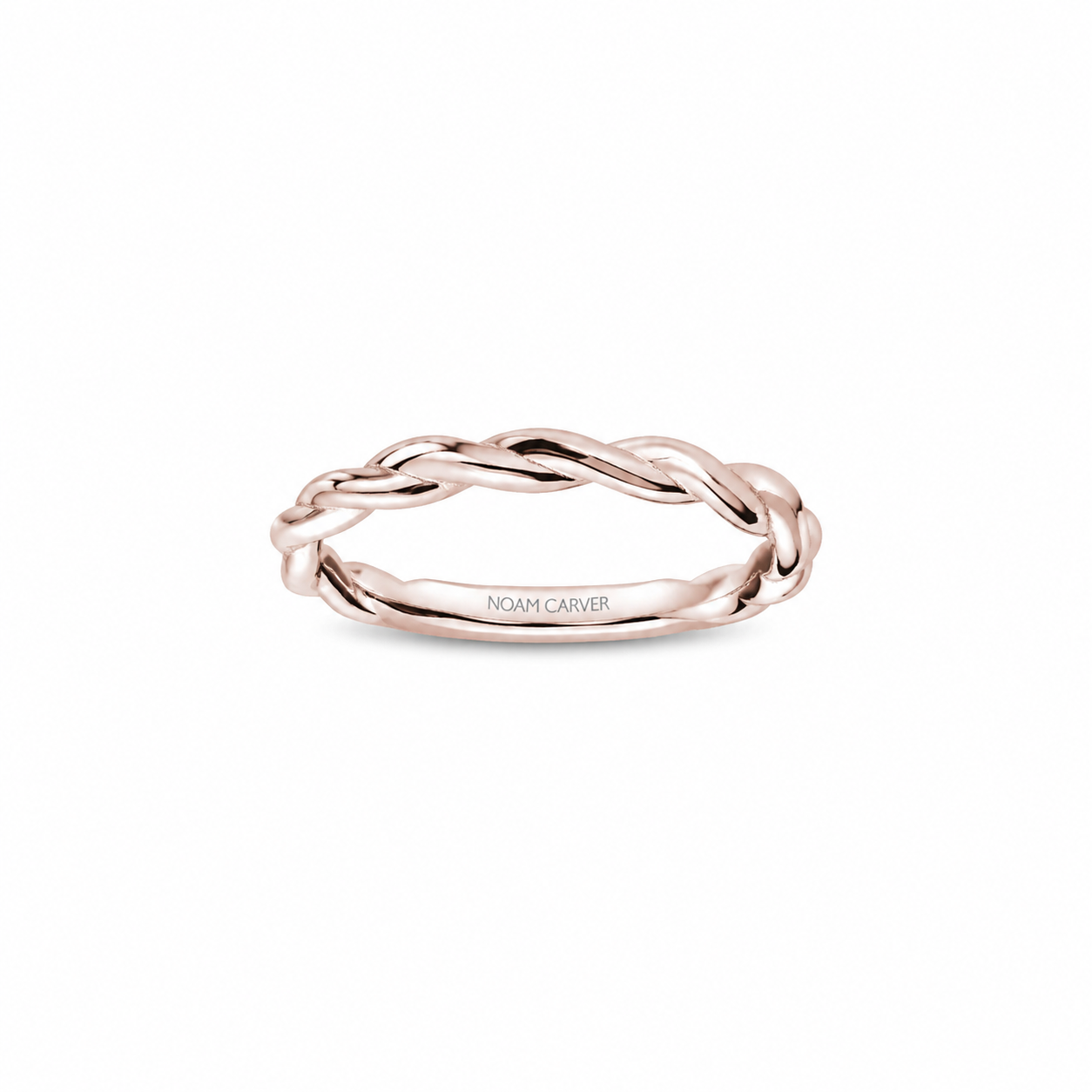Ladies 14kt Rose Gold 2.5mm Wedding Band