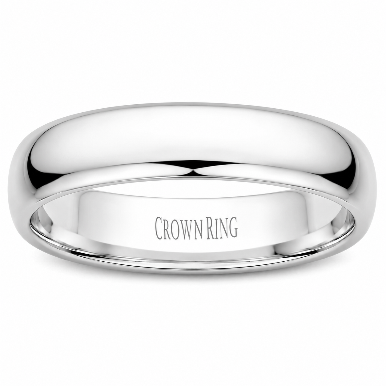 Mens Platinum 6mm Wedding Band