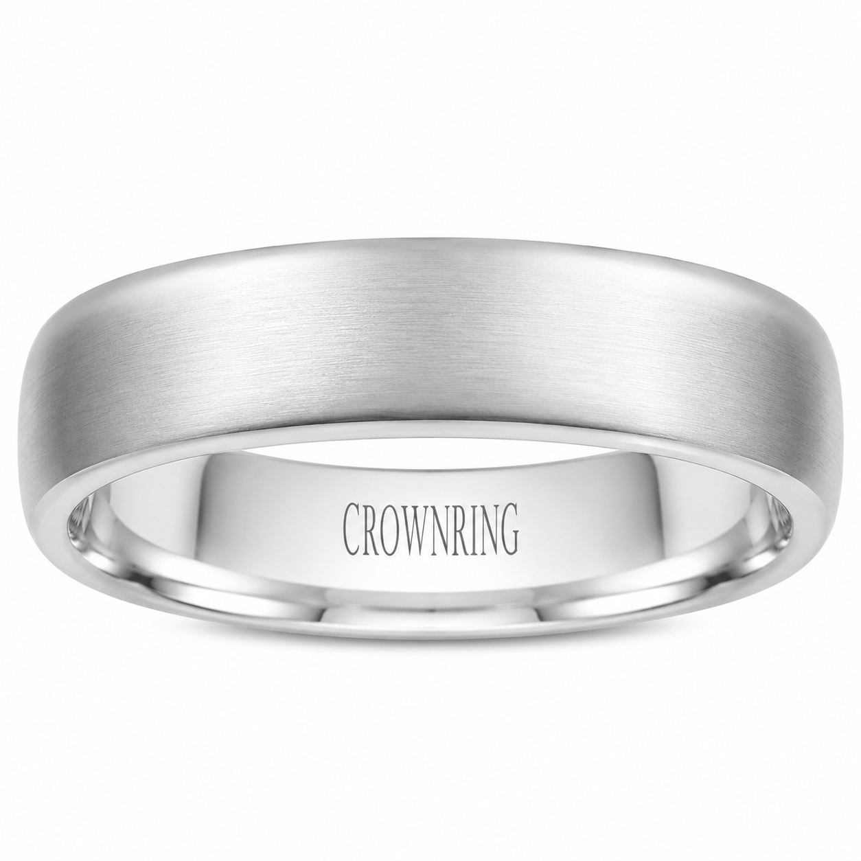 Mens Platinum 5mm Wedding Band