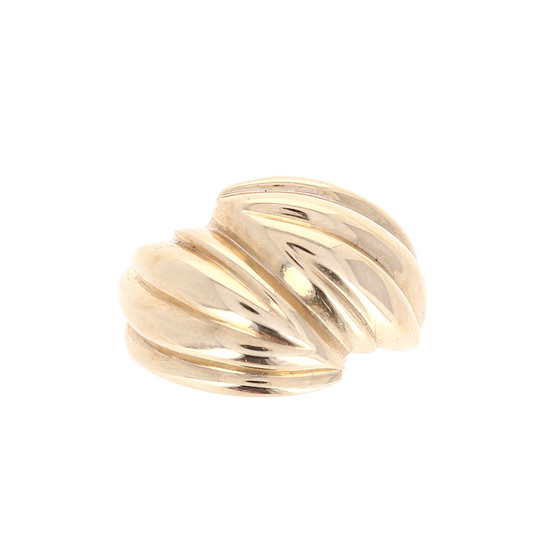 Ladies 14kt Yellow Gold Dome Ring