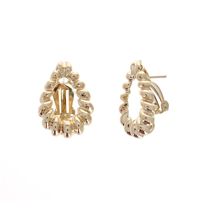 Ladies 14kt Yellow Gold Earrings