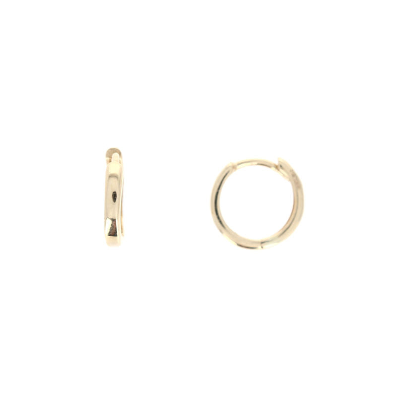 Ladies 14kt Yellow Gold Huggie Earrings