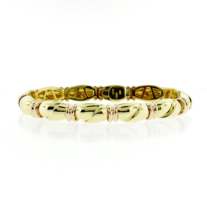 Ladies 18kt Yellow Gold Bracelet