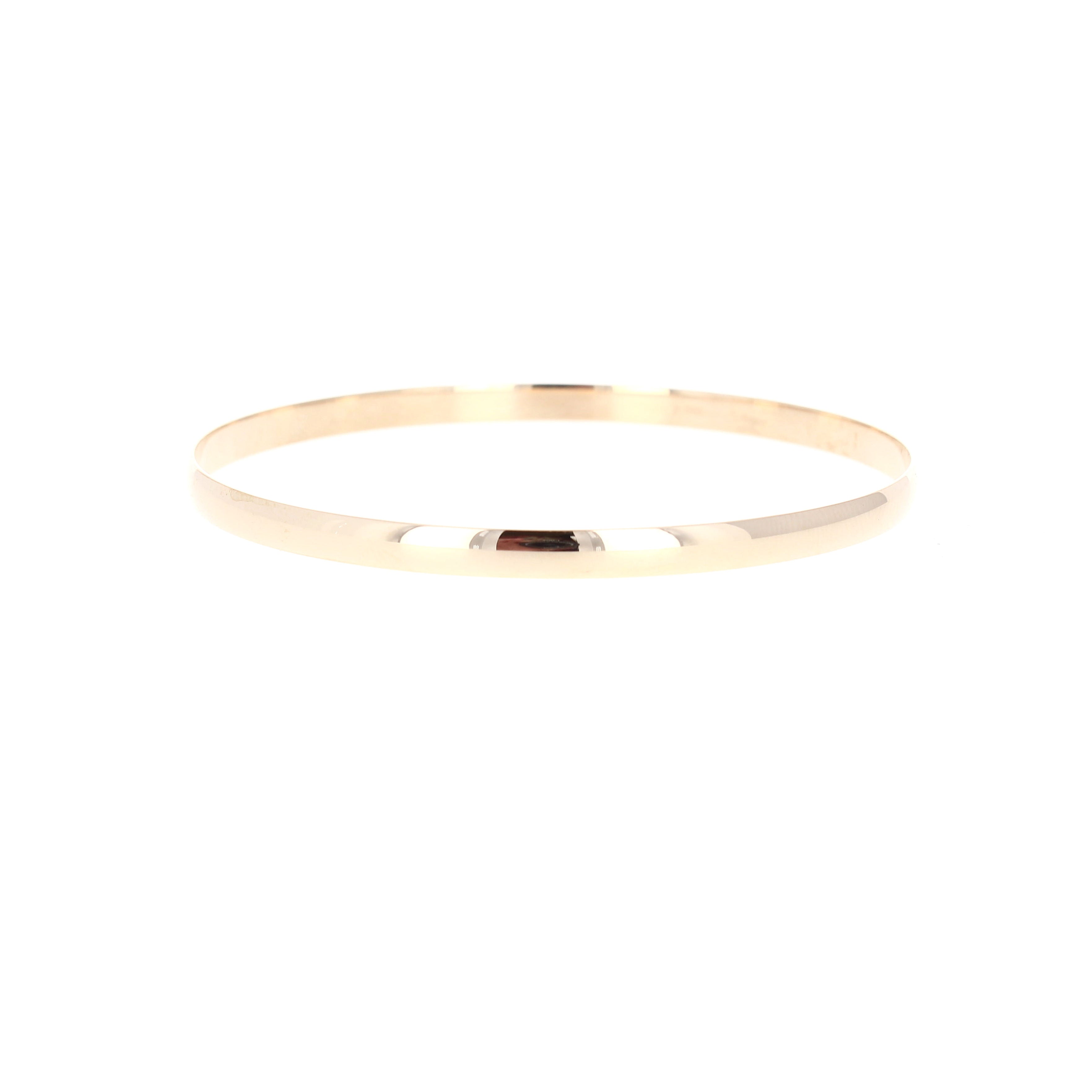 Ladies 14kt Yellow Gold Bangle Bracelet