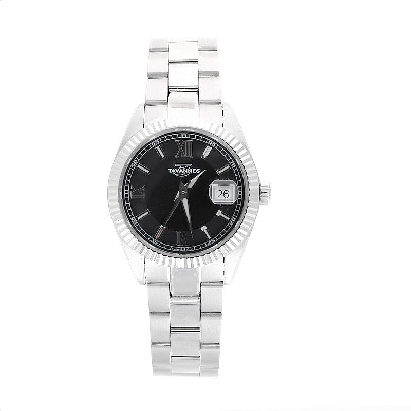 Ladies Black Dial Tavannes Watch Style TAQ16105/STST02