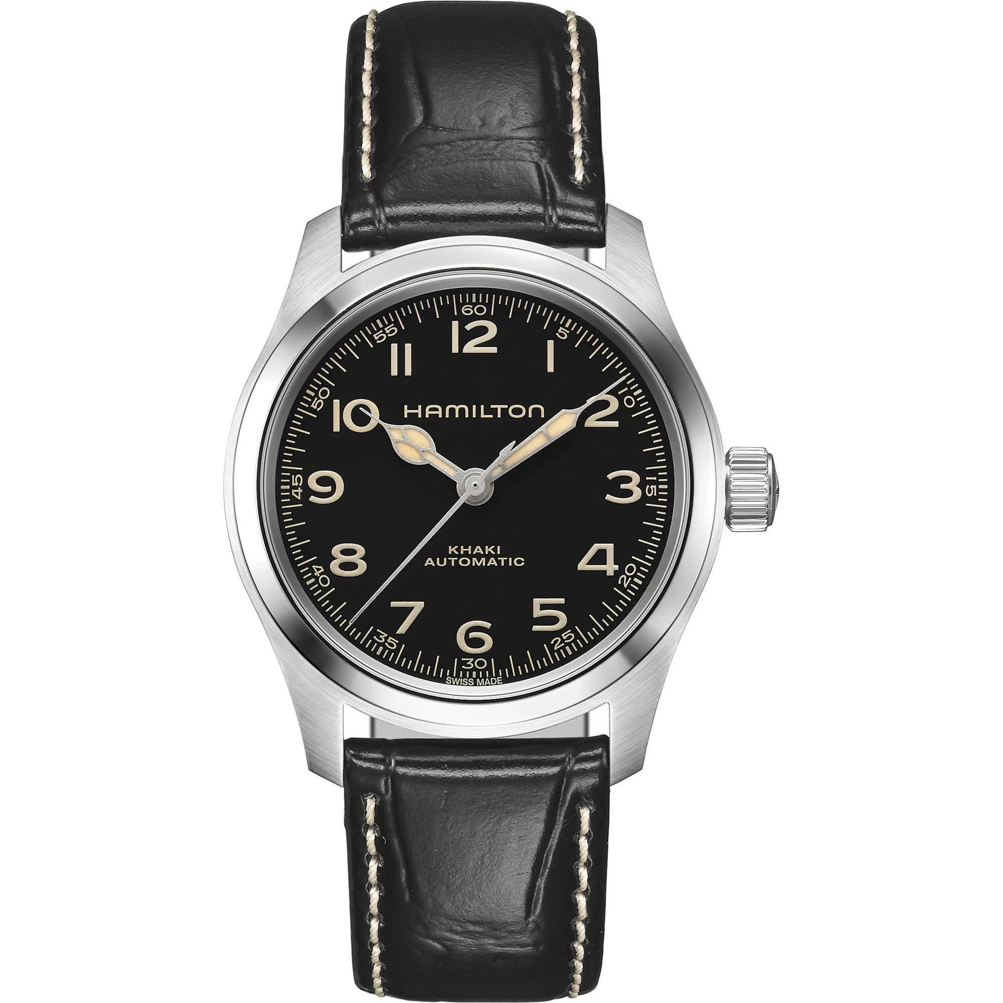 Mens Stainless Steel Khaki Murph Hamilton Automatic Watch H70405730