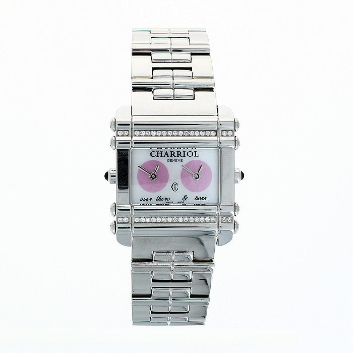 Ladies Stainless Steel Actor Charriol Quartz Watch CCHDTD.110.HDT02