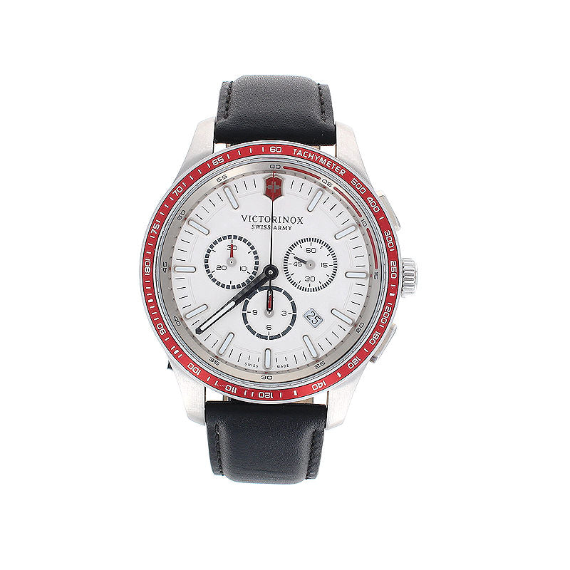 Mens Stainless Steel Chronograph Victorinox Quartz Watch