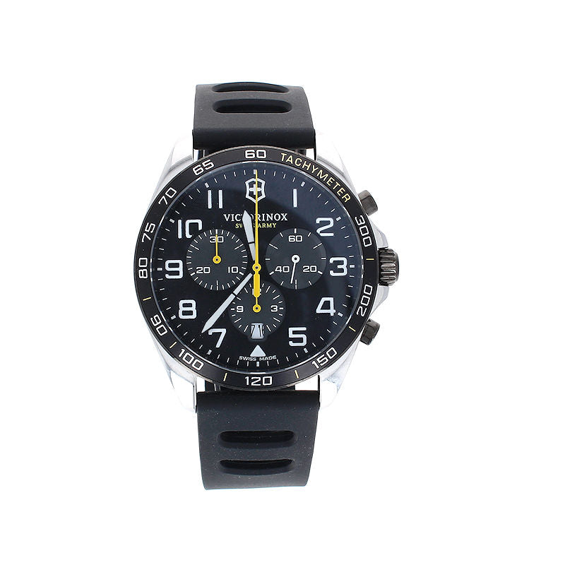 Mens Stainless Steel Choronograph Victorinox Quartz Watch