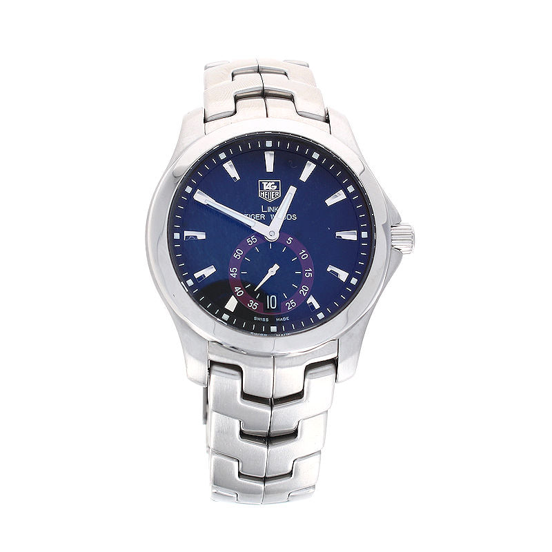 Mens Stainless Steel Link Series Tiger Woods Automatic Watch