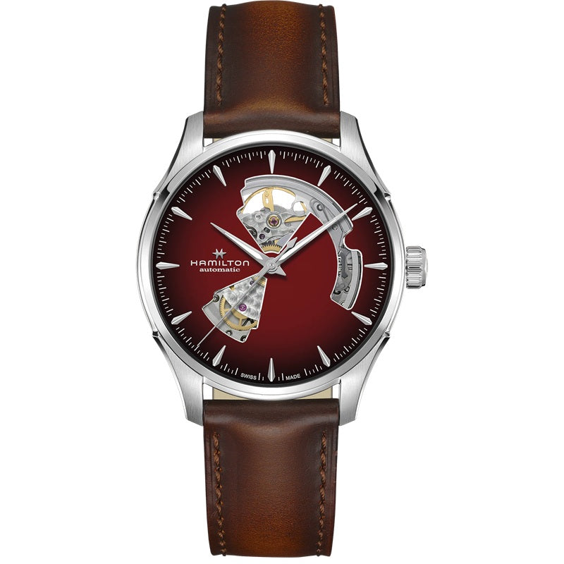 Mens Stainless Steel Jazzmaster Hamiltone Automatic Watch H32675151