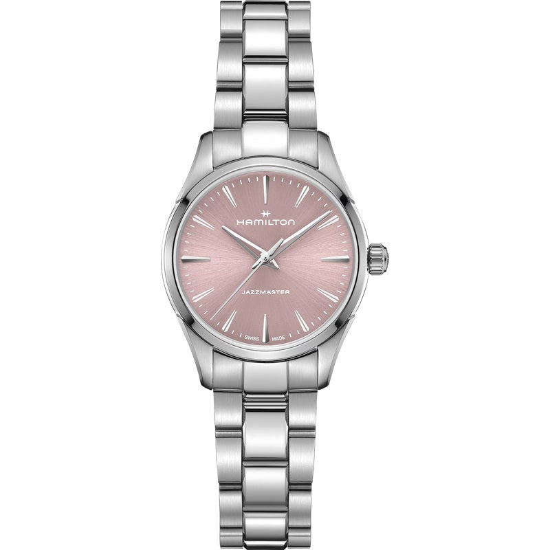 Ladies Stainless Steel Jazzmaster Hamilton Quartz Watch H32301171